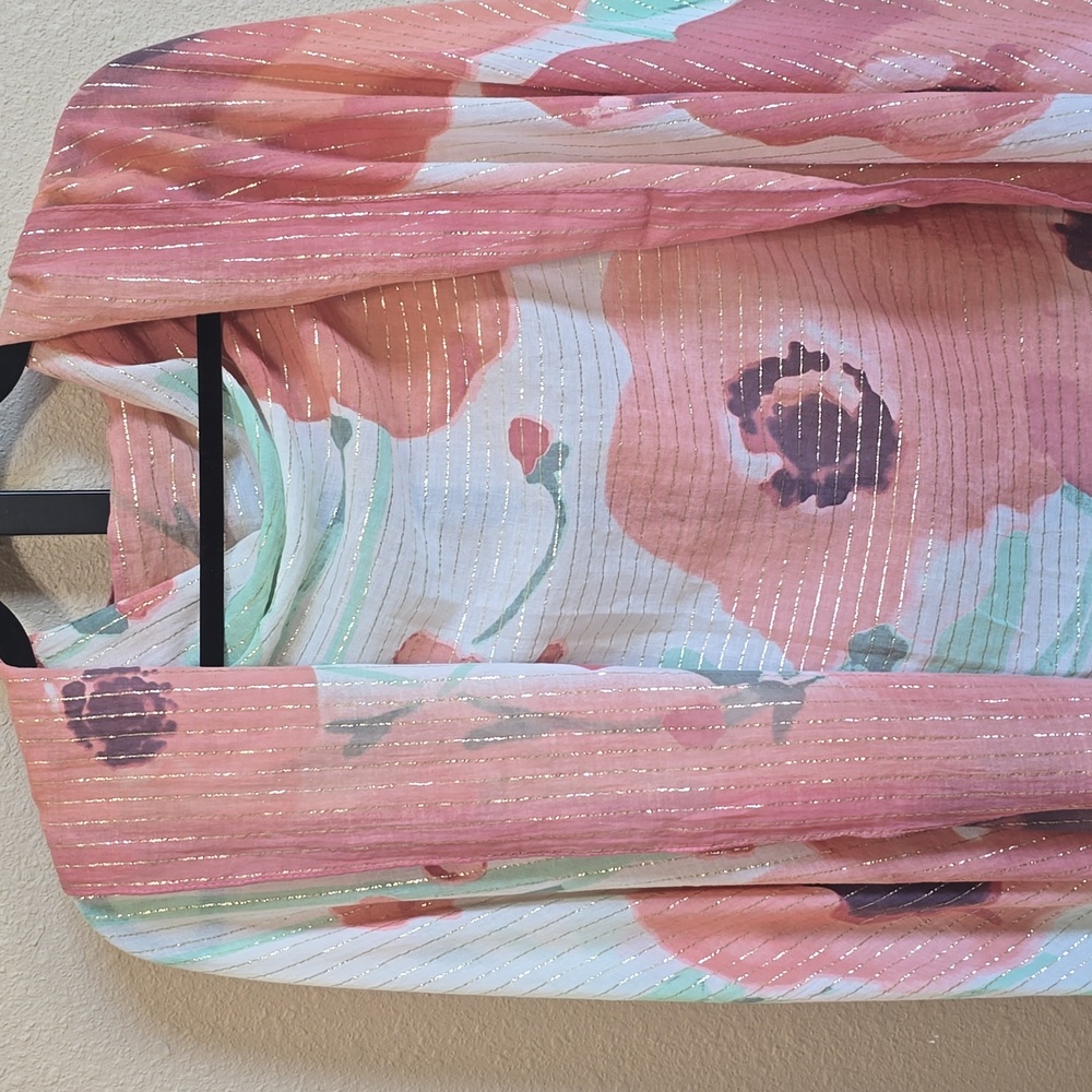 NWOT Aratta Floral Patteren Shawl - Picture 2 of 5